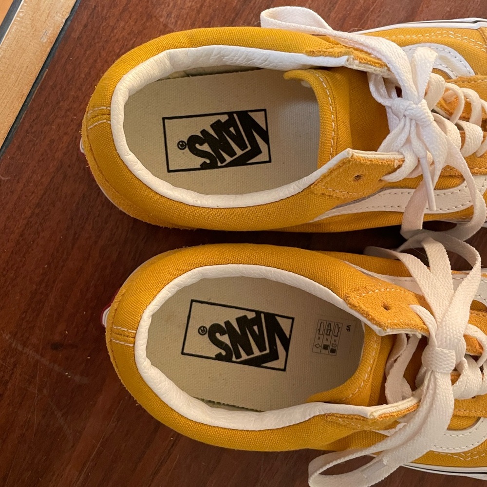 Mustard Yellow Old Skool Vans - Picture 4 of 6